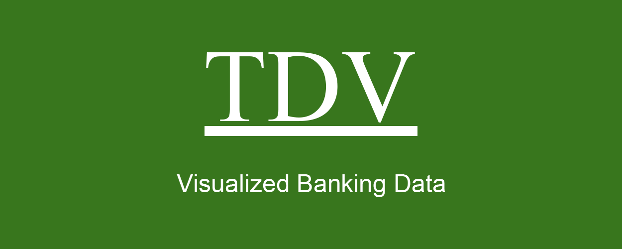 a logo for TDV